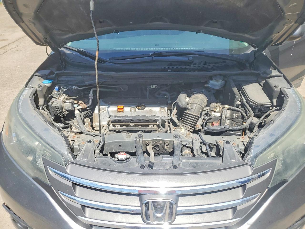 2014 Honda Cr-v Exl Gray vin: 2HKRM4H76EH116897