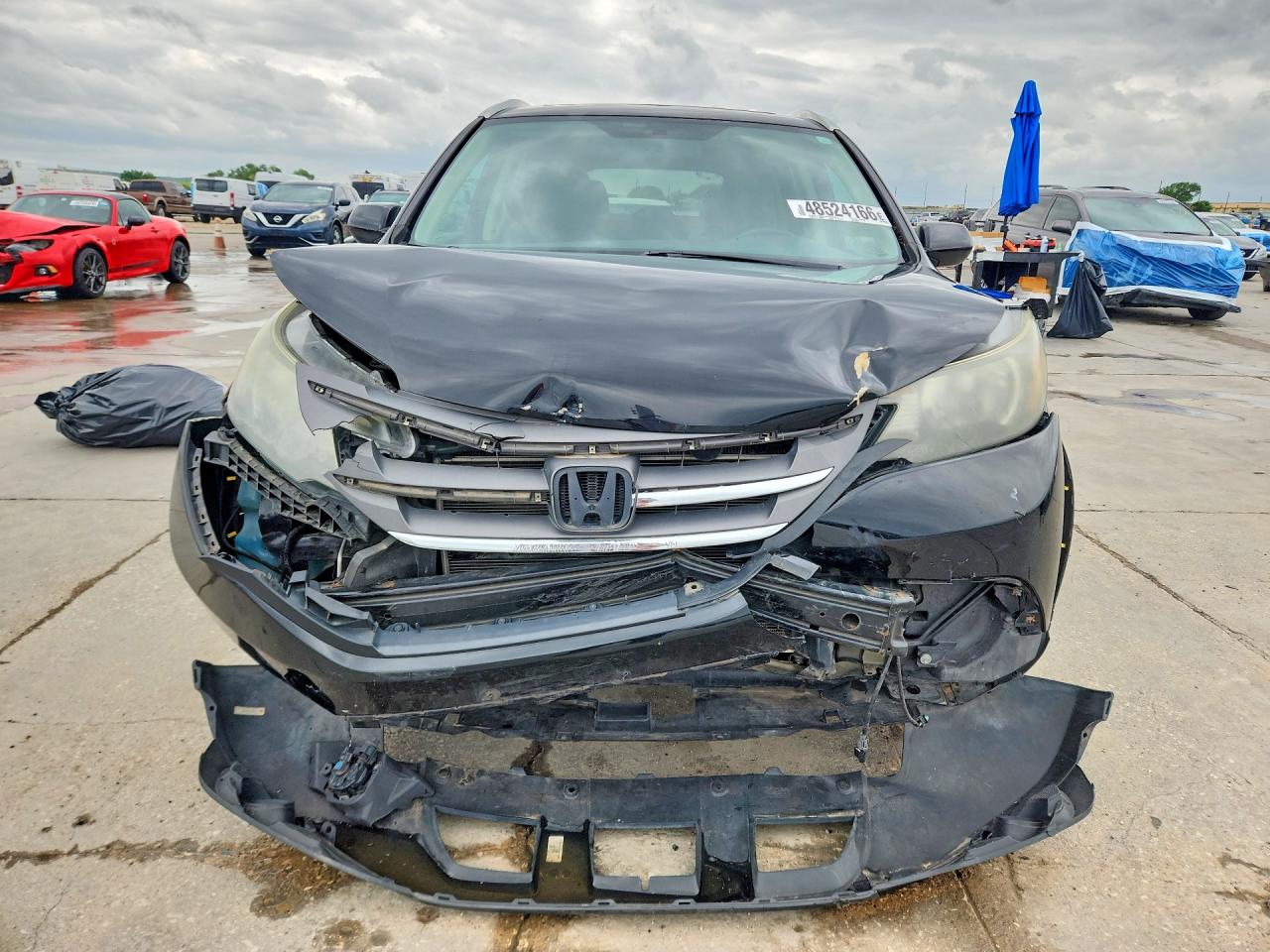 2014 Honda Cr-v Exl Черный vin: 2HKRM4H76EH602044