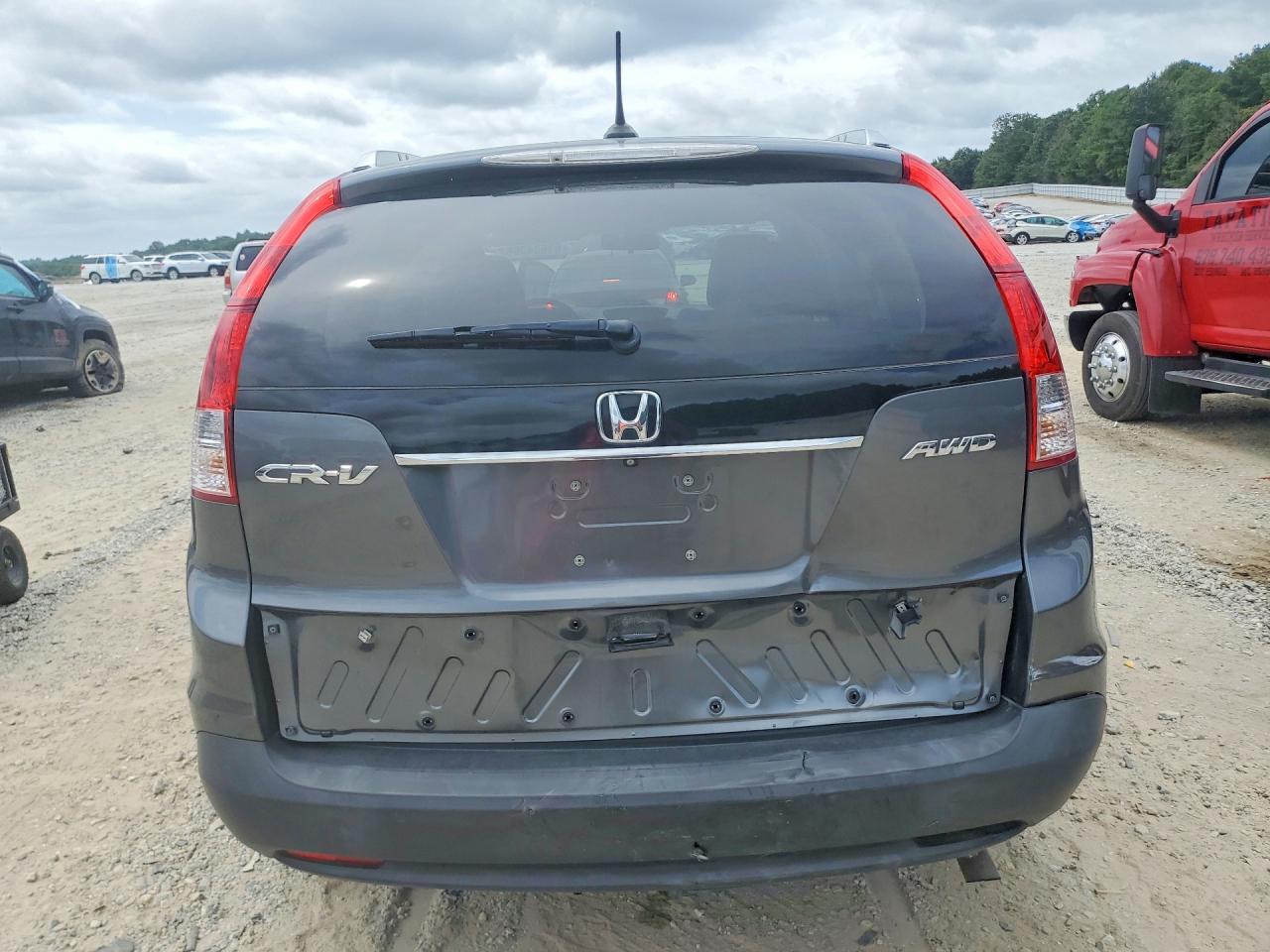 2014 Honda Cr-v Exl Серый vin: 2HKRM4H76EH603291