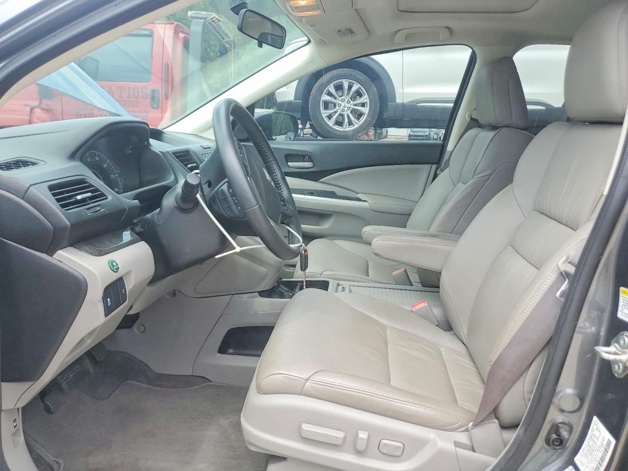 2014 Honda Cr-v Exl Серый vin: 2HKRM4H76EH603291