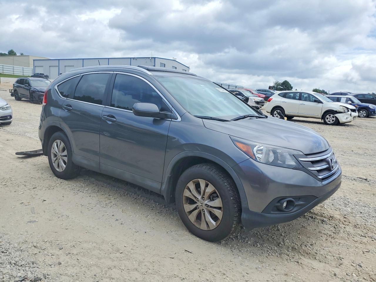 2014 Honda Cr-v Exl Серый vin: 2HKRM4H76EH603291