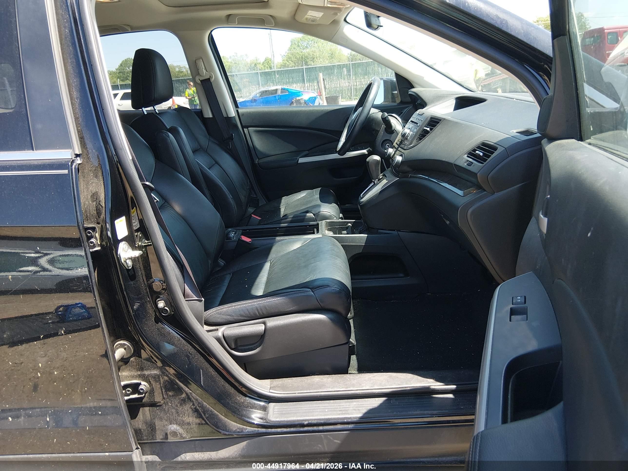 2014 Honda Cr-v Ex-l Черный vin: 2HKRM4H76EH618664