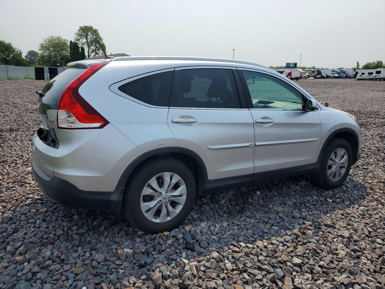 2014 Honda Cr-v Exl Серебряный vin: 2HKRM4H76EH623699