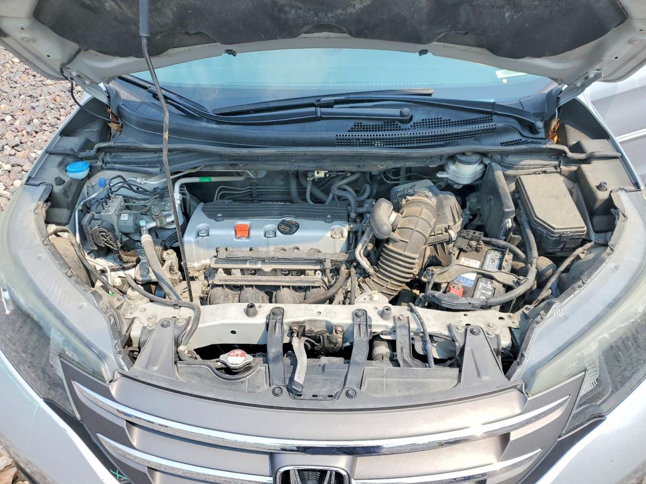 2014 Honda Cr-v Exl Серебряный vin: 2HKRM4H76EH623699