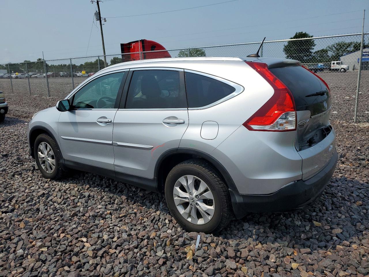 2014 Honda Cr-v Exl Серебряный vin: 2HKRM4H76EH623699