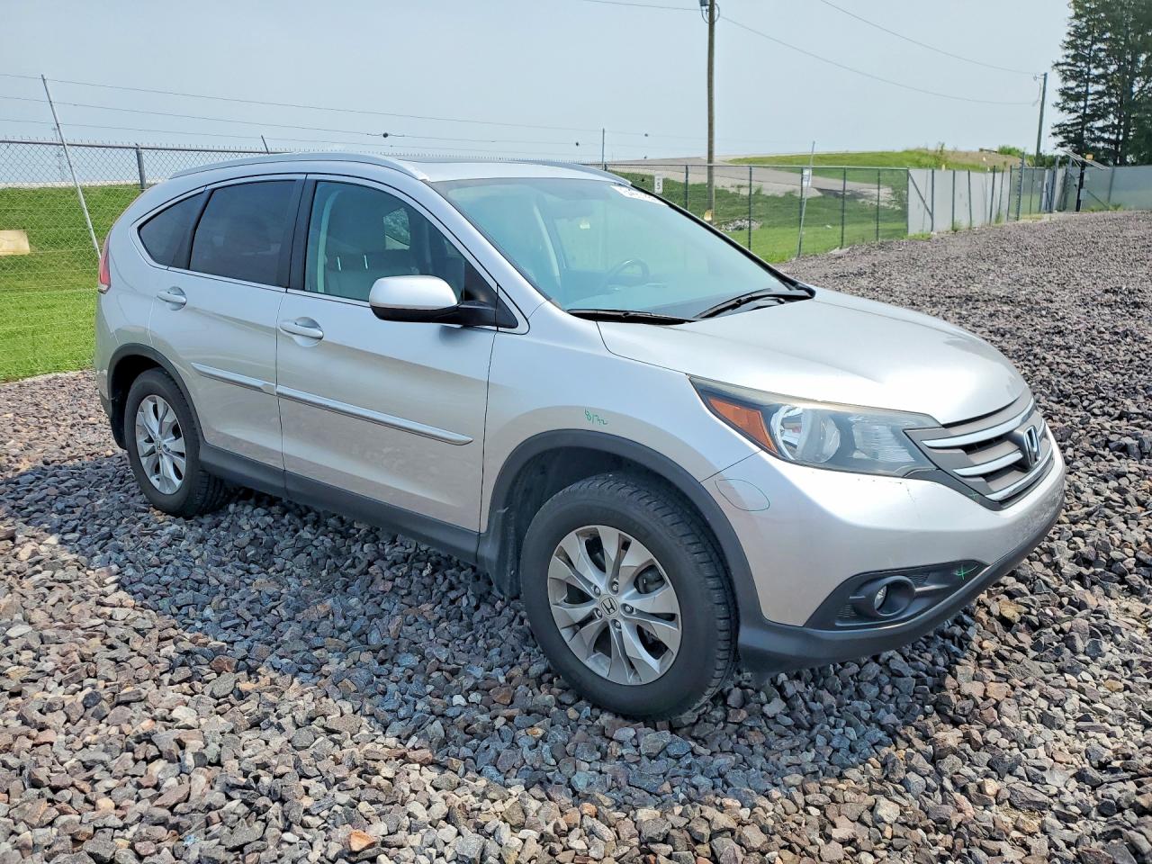 2014 Honda Cr-v Exl Серебряный vin: 2HKRM4H76EH623699
