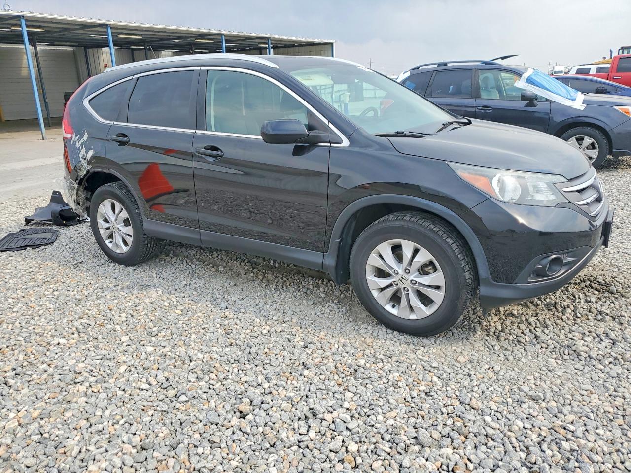 2014 Honda Cr-v Exl Black vin: 2HKRM4H76EH625615