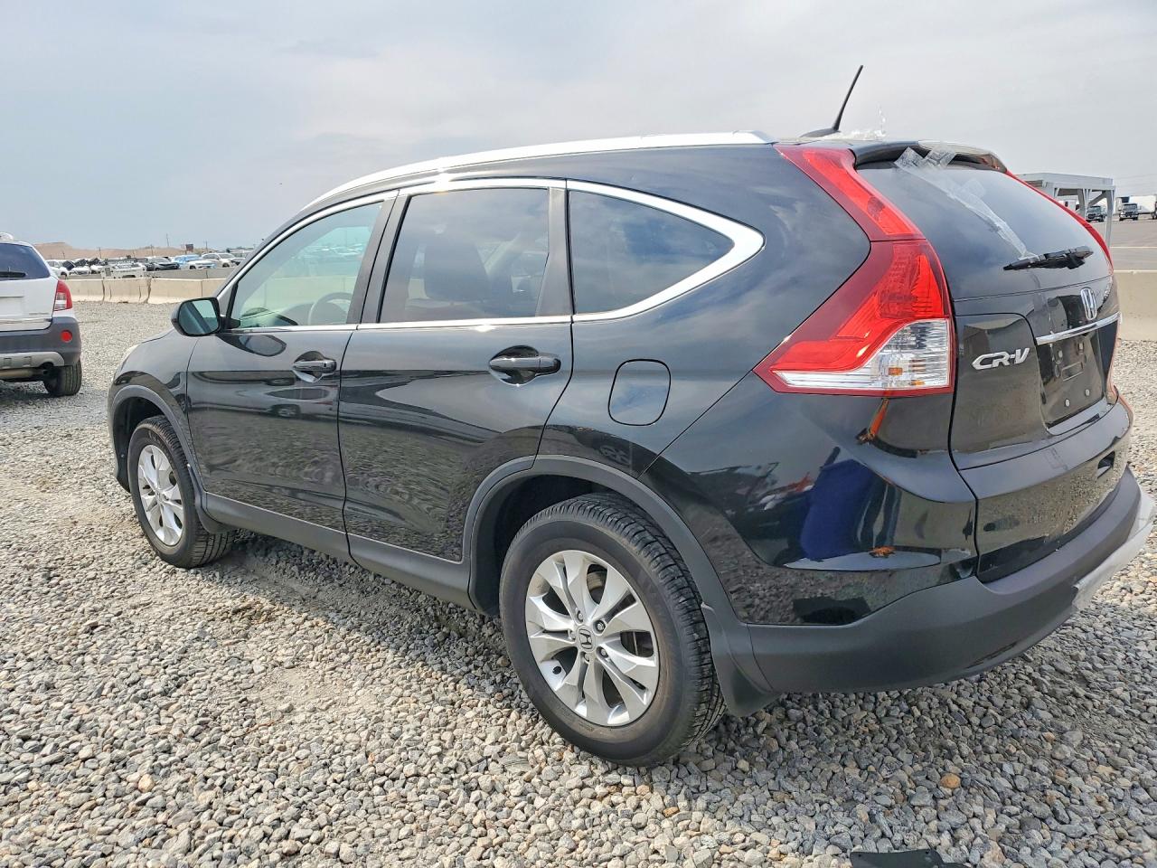 2014 Honda Cr-v Exl Black vin: 2HKRM4H76EH625615