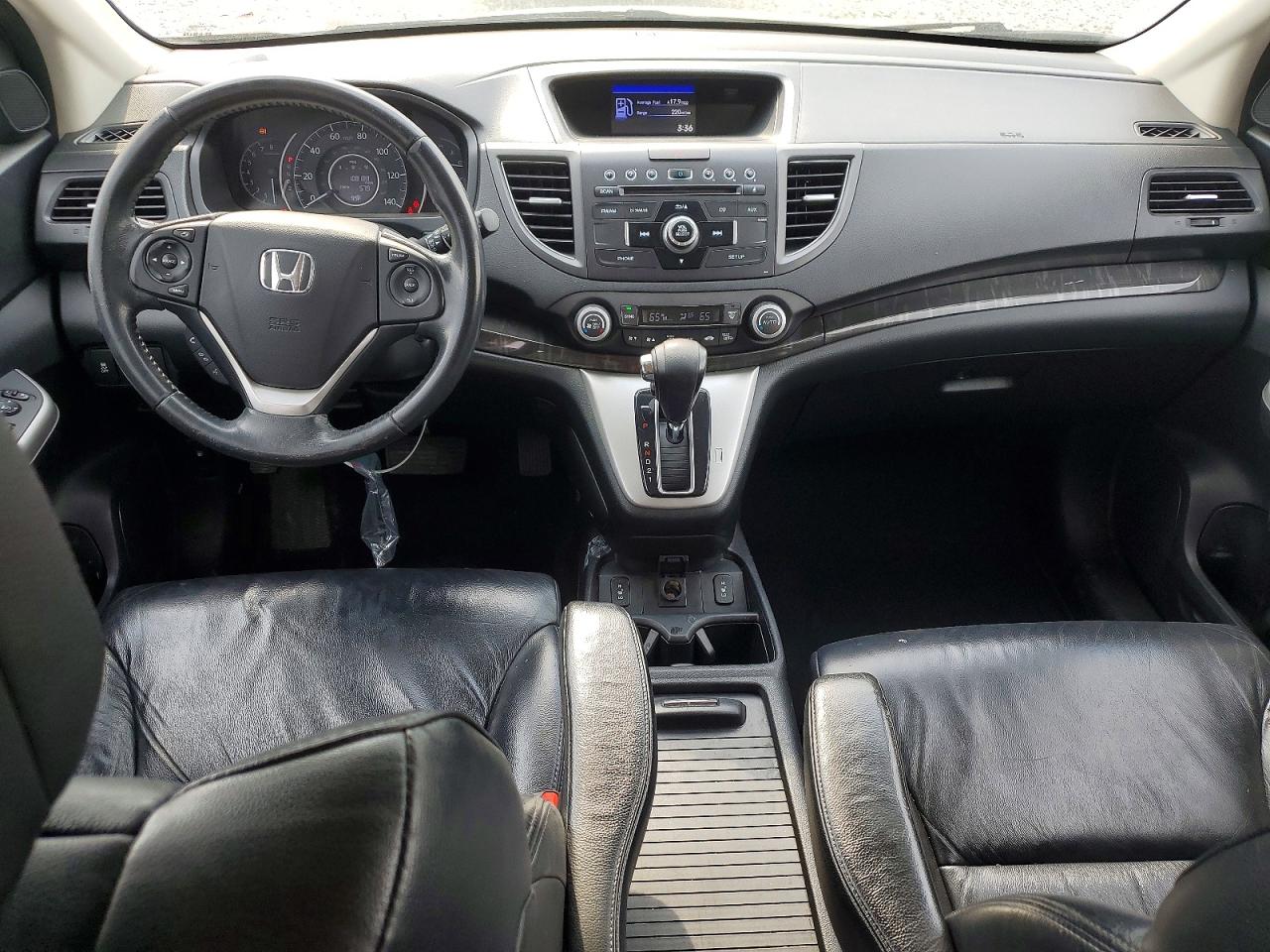 2014 Honda Cr-v Exl Black vin: 2HKRM4H76EH625615