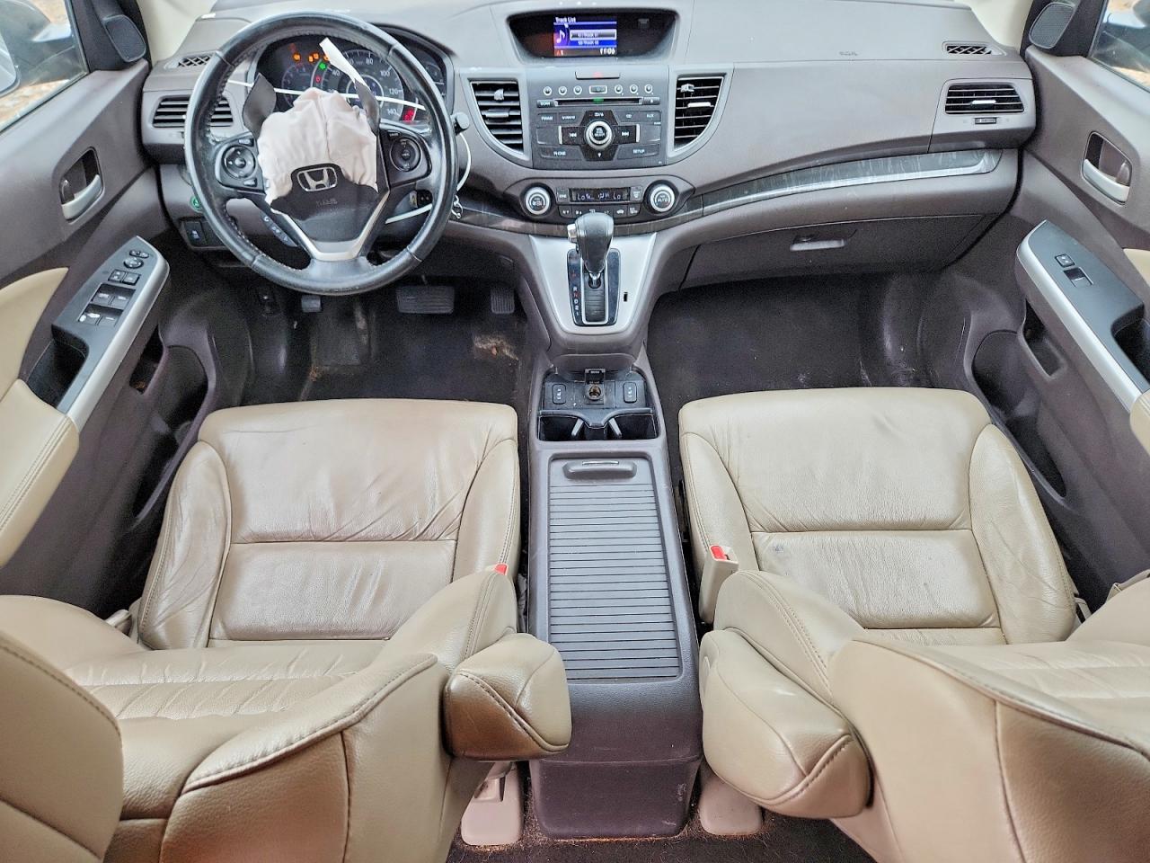 2014 Honda Cr-v Exl Gray vin: 2HKRM4H76EH651910