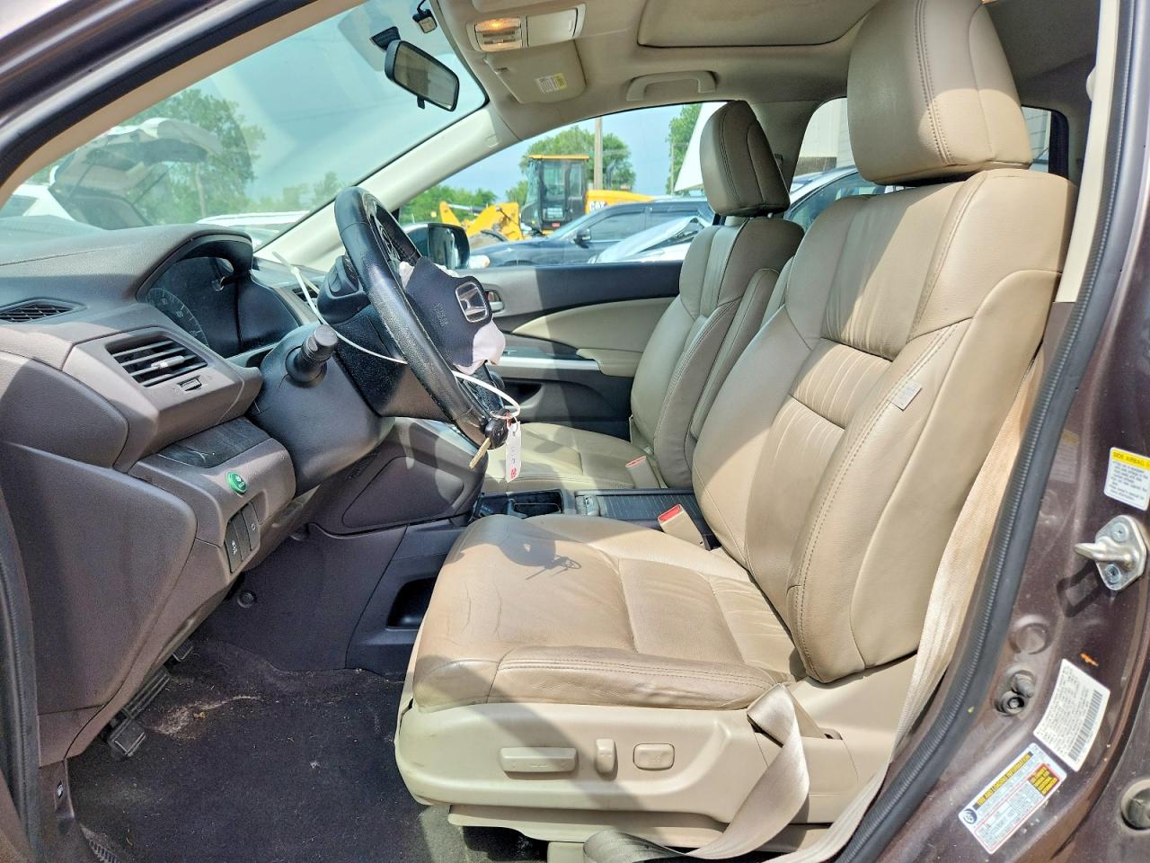 2014 Honda Cr-v Exl Gray vin: 2HKRM4H76EH651910