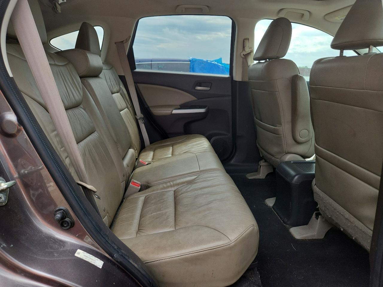 2014 Honda Cr-v Exl Gray vin: 2HKRM4H76EH651910