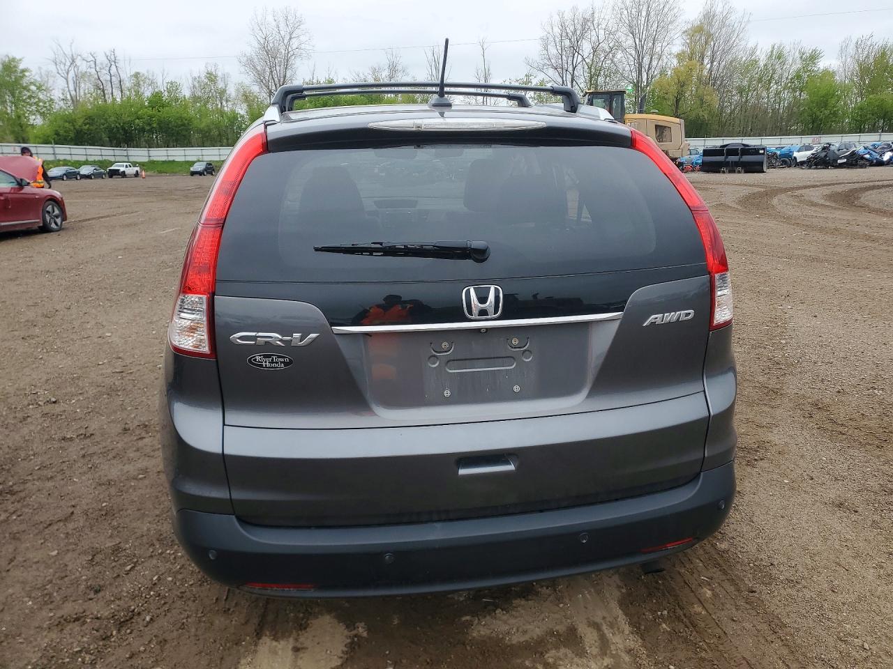 2014 Honda Cr-v Exl Charcoal vin: 2HKRM4H76EH703374