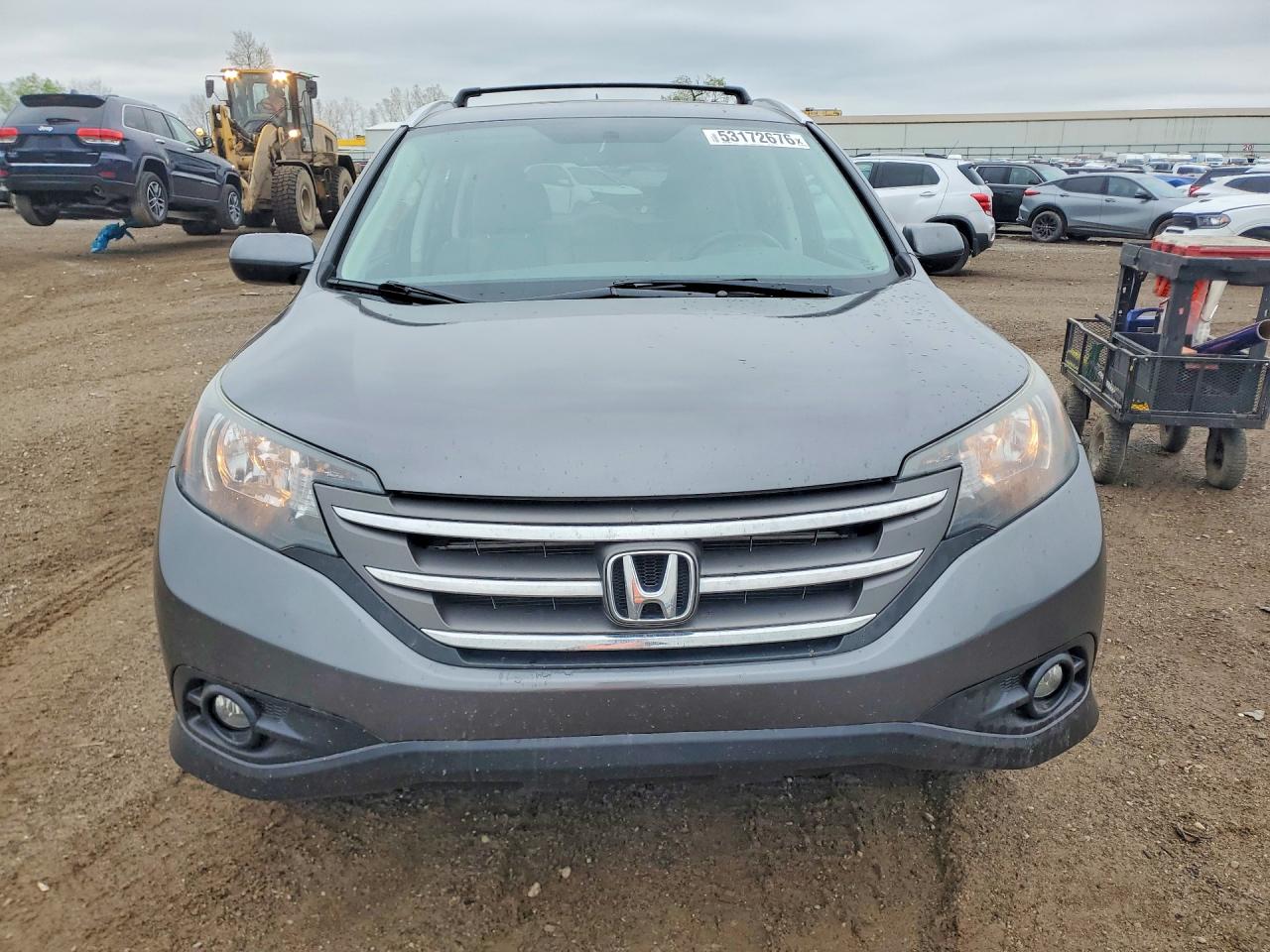 2014 Honda Cr-v Exl Charcoal vin: 2HKRM4H76EH703374