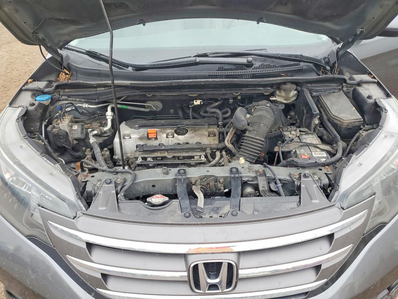 2014 Honda Cr-v Exl Charcoal vin: 2HKRM4H76EH703374