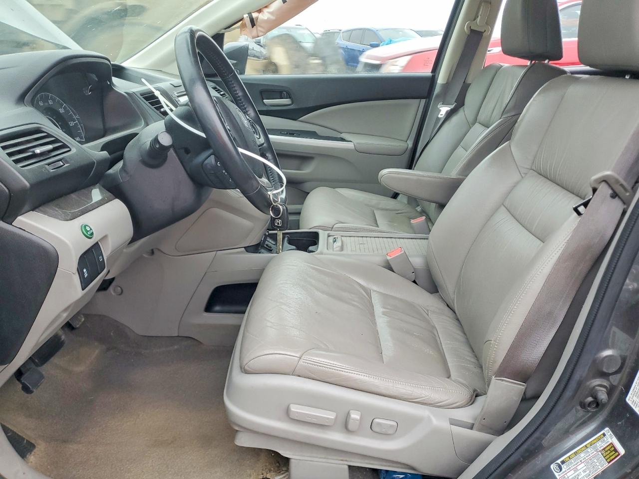 2014 Honda Cr-v Exl Charcoal vin: 2HKRM4H76EH703374