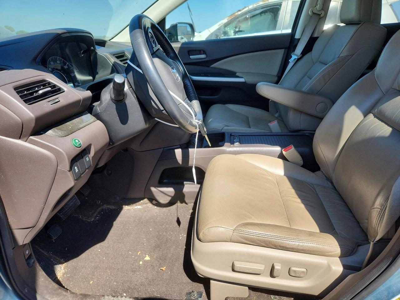 2014 Honda Cr-v Exl Turquoise vin: 2HKRM4H76EH705822