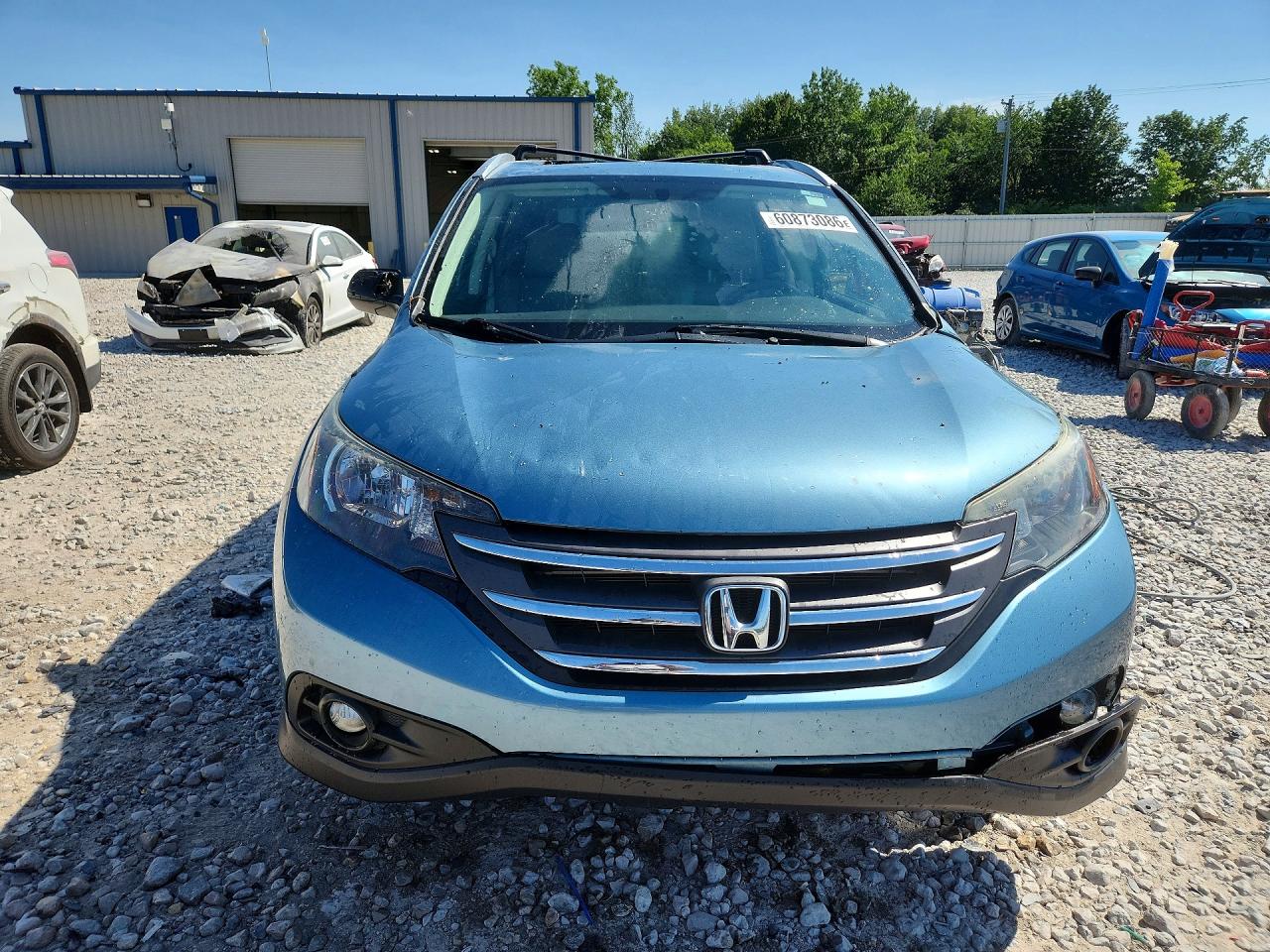 2014 Honda Cr-v Exl Turquoise vin: 2HKRM4H76EH705822