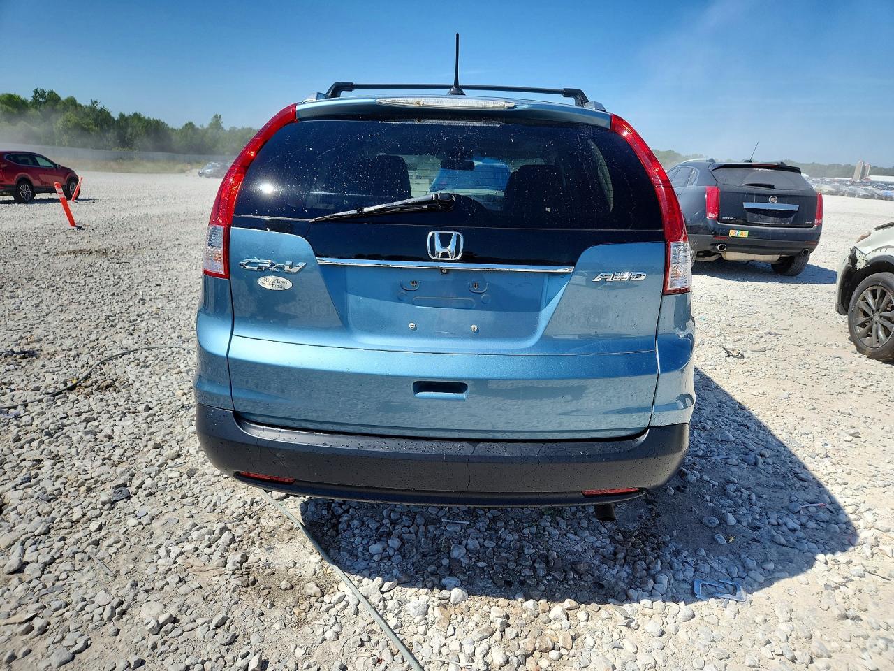 2014 Honda Cr-v Exl Turquoise vin: 2HKRM4H76EH705822