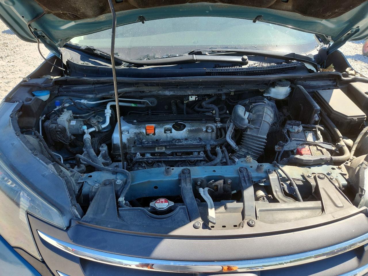 2014 Honda Cr-v Exl Turquoise vin: 2HKRM4H76EH705822