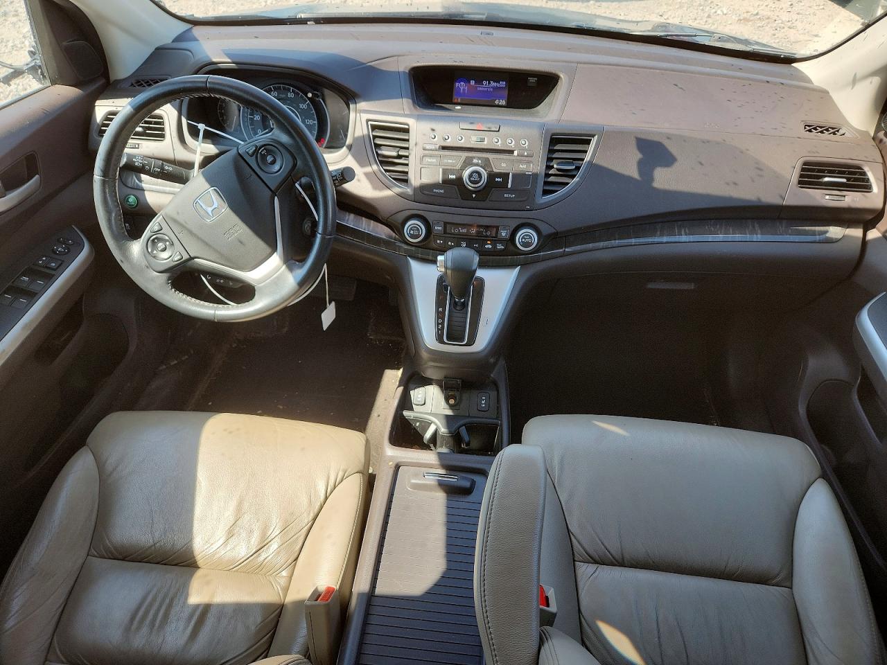 2014 Honda Cr-v Exl Turquoise vin: 2HKRM4H76EH705822