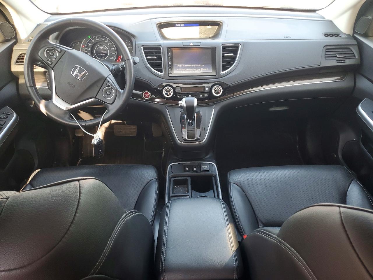 2015 Honda Cr-v Exl Silver vin: 2HKRM4H76FH105111