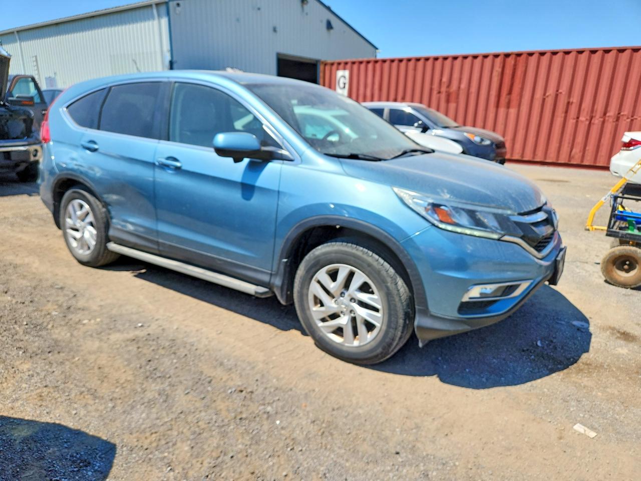 2015 Honda Cr-v Exl Blue vin: 2HKRM4H76FH114911