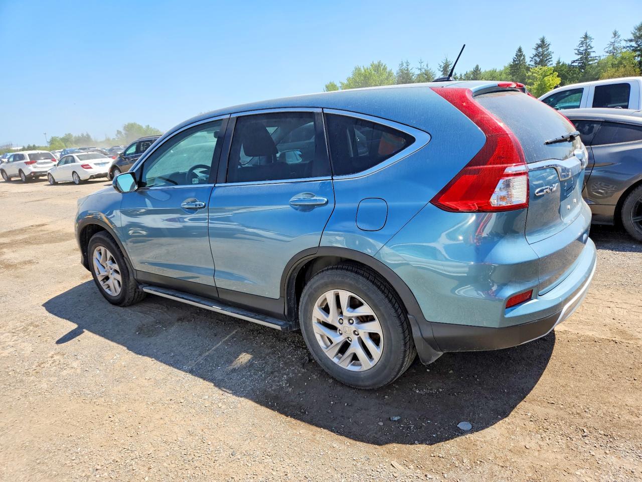 2015 Honda Cr-v Exl Blue vin: 2HKRM4H76FH114911