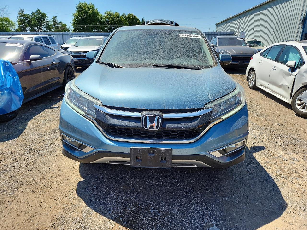 2015 Honda Cr-v Exl Blue vin: 2HKRM4H76FH114911