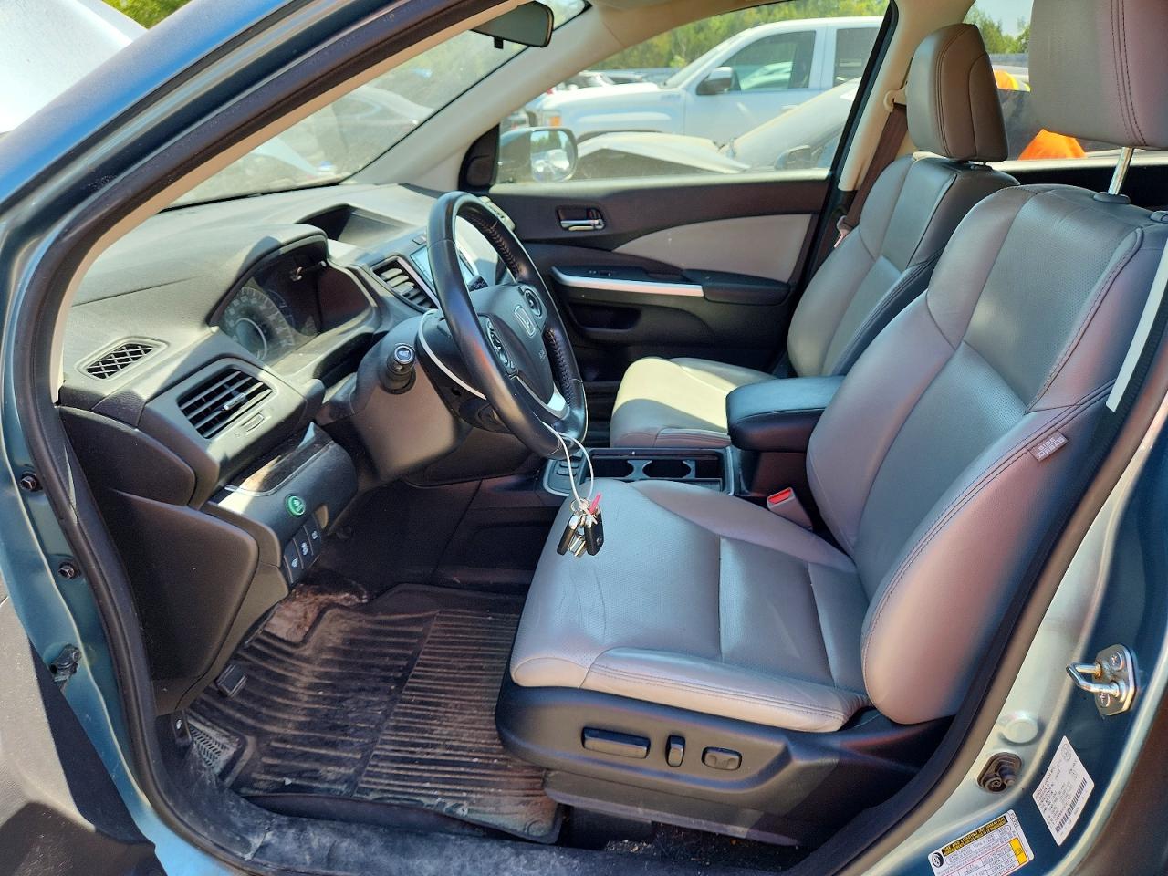 2015 Honda Cr-v Exl Blue vin: 2HKRM4H76FH114911