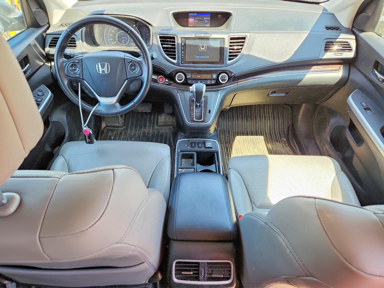 2015 Honda Cr-v Exl Blue vin: 2HKRM4H76FH114911