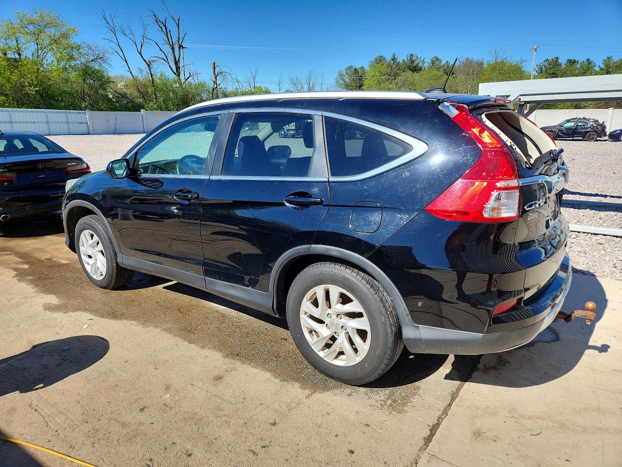 2015 Honda Cr-v Exl Black vin: 2HKRM4H76FH600389