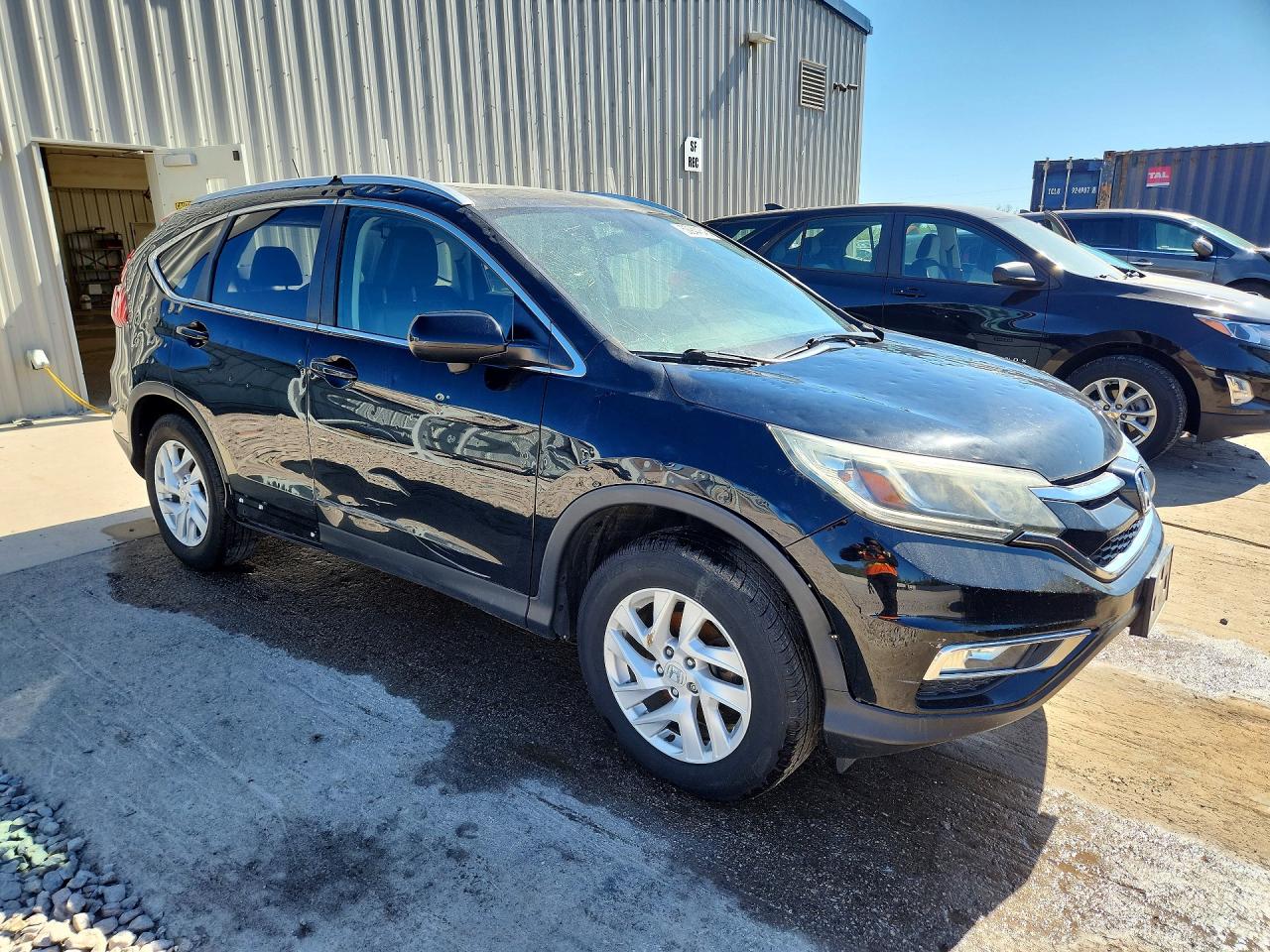 2015 Honda Cr-v Exl Black vin: 2HKRM4H76FH600389