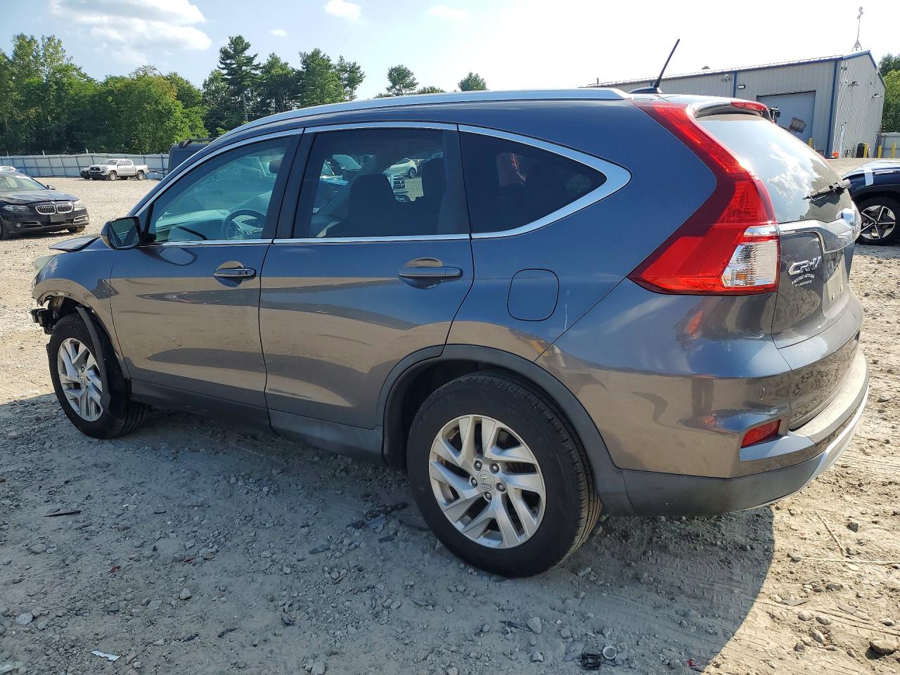 2015 Honda Cr-v Exl Gray vin: 2HKRM4H76FH612123