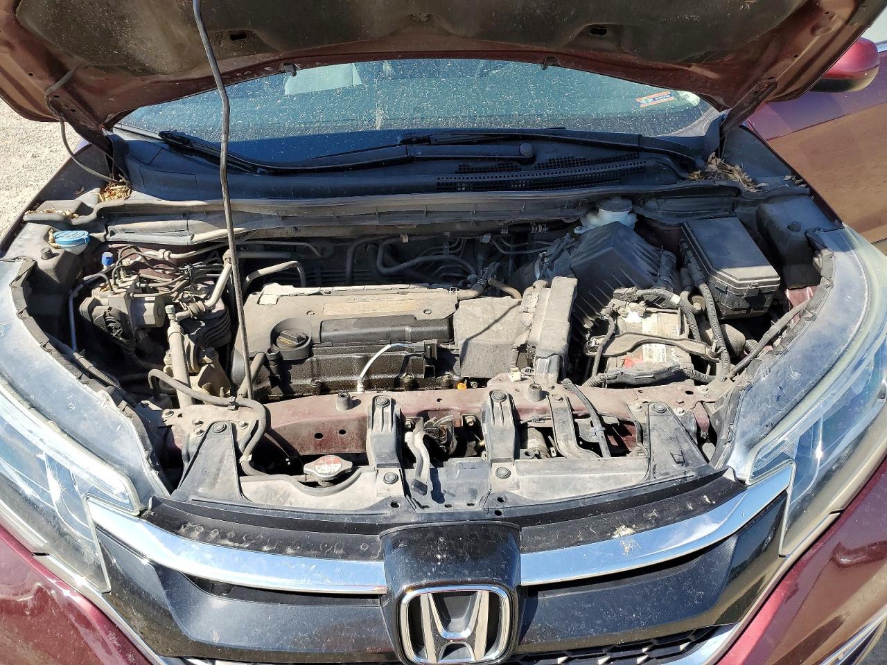 2015 Honda Cr-v Exl Burgundy vin: 2HKRM4H76FH626166