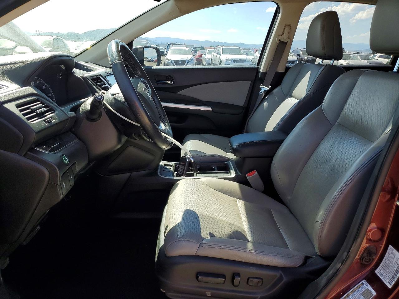 2015 Honda Cr-v Exl Burgundy vin: 2HKRM4H76FH626166