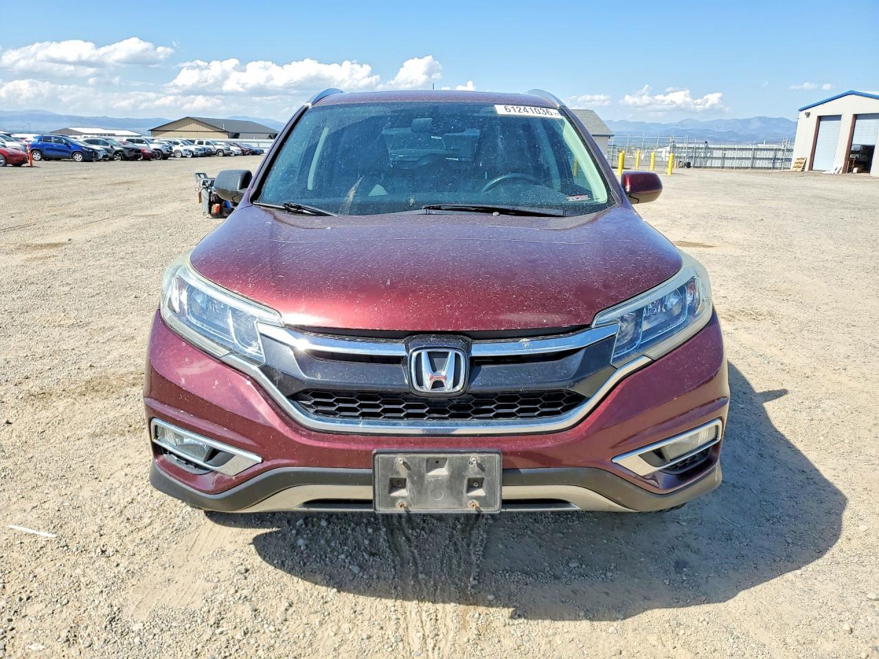 2015 Honda Cr-v Exl Burgundy vin: 2HKRM4H76FH626166