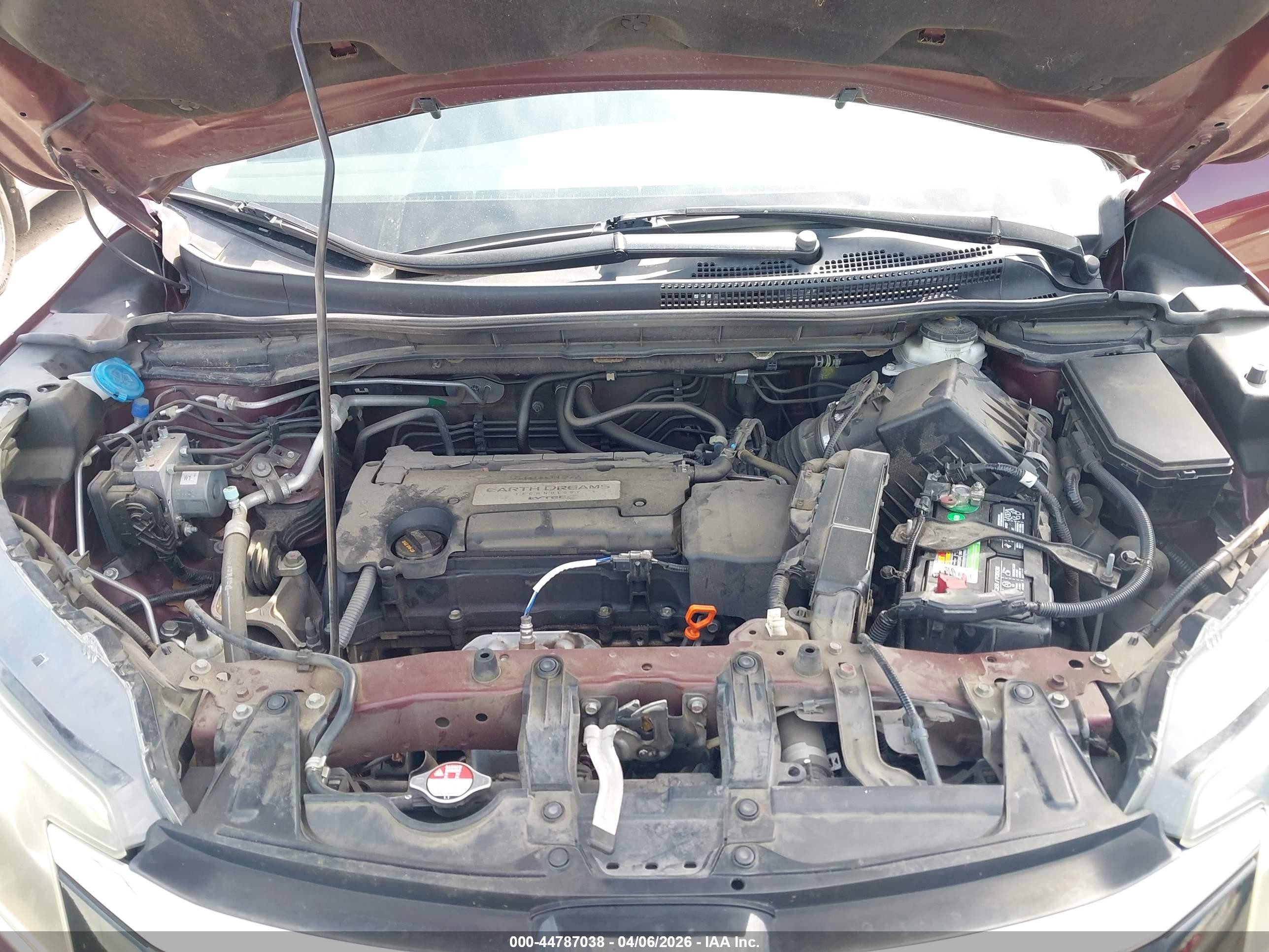 2015 Honda Cr-v Ex-l Burgundy vin: 2HKRM4H76FH628600