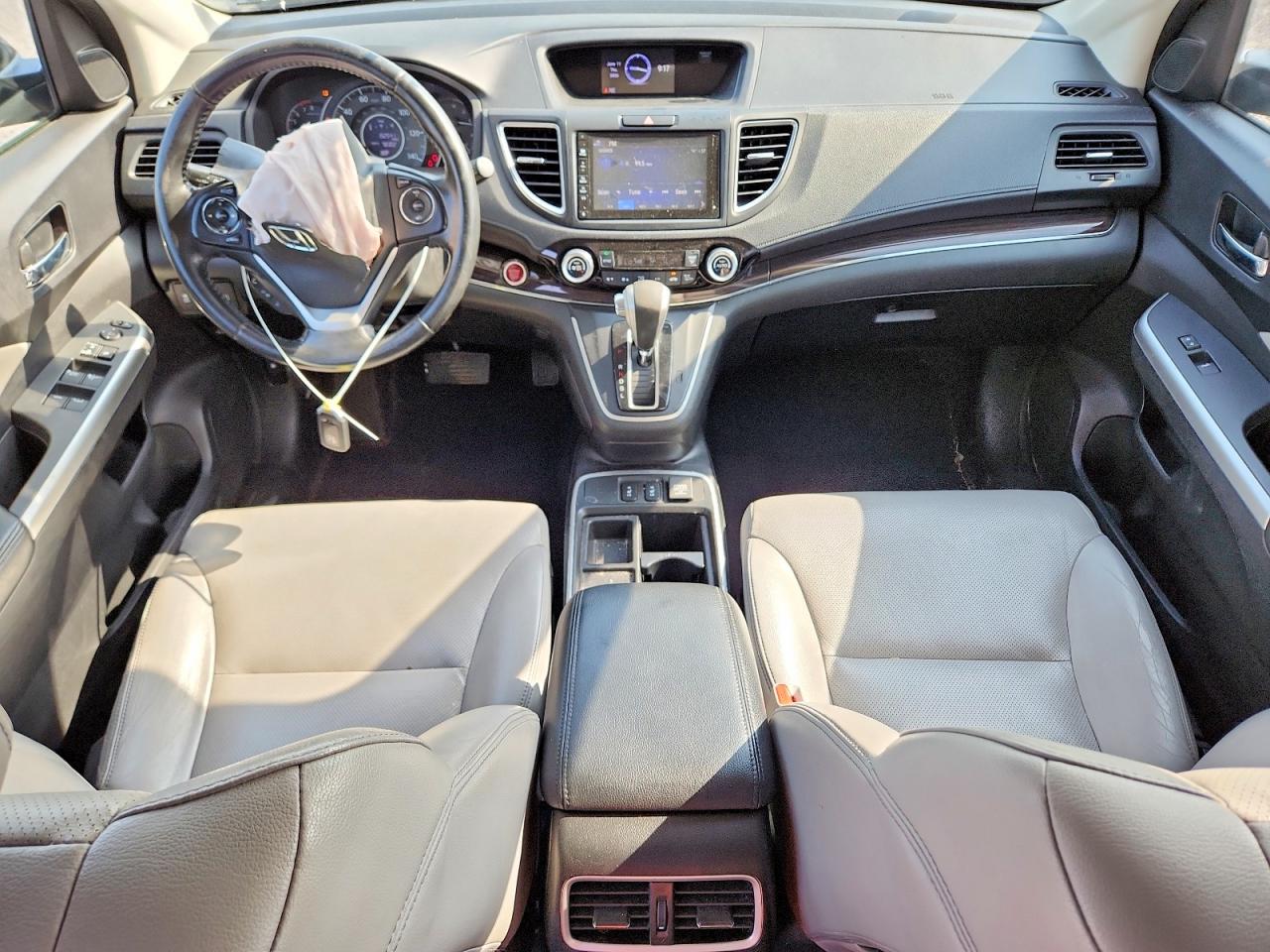 2015 Honda Cr-v Exl Gray vin: 2HKRM4H76FH645803