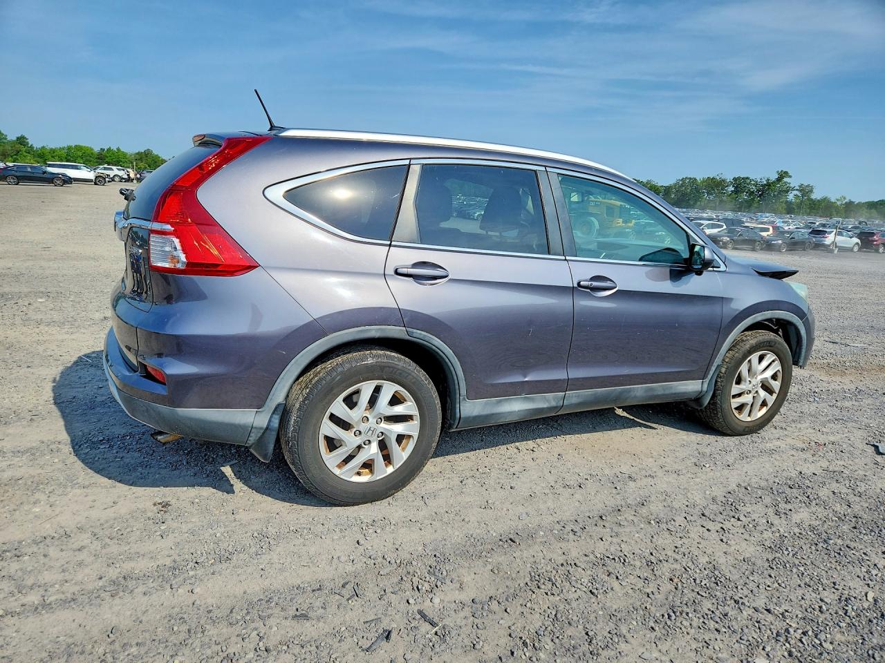 2015 Honda Cr-v Exl Gray vin: 2HKRM4H76FH645803