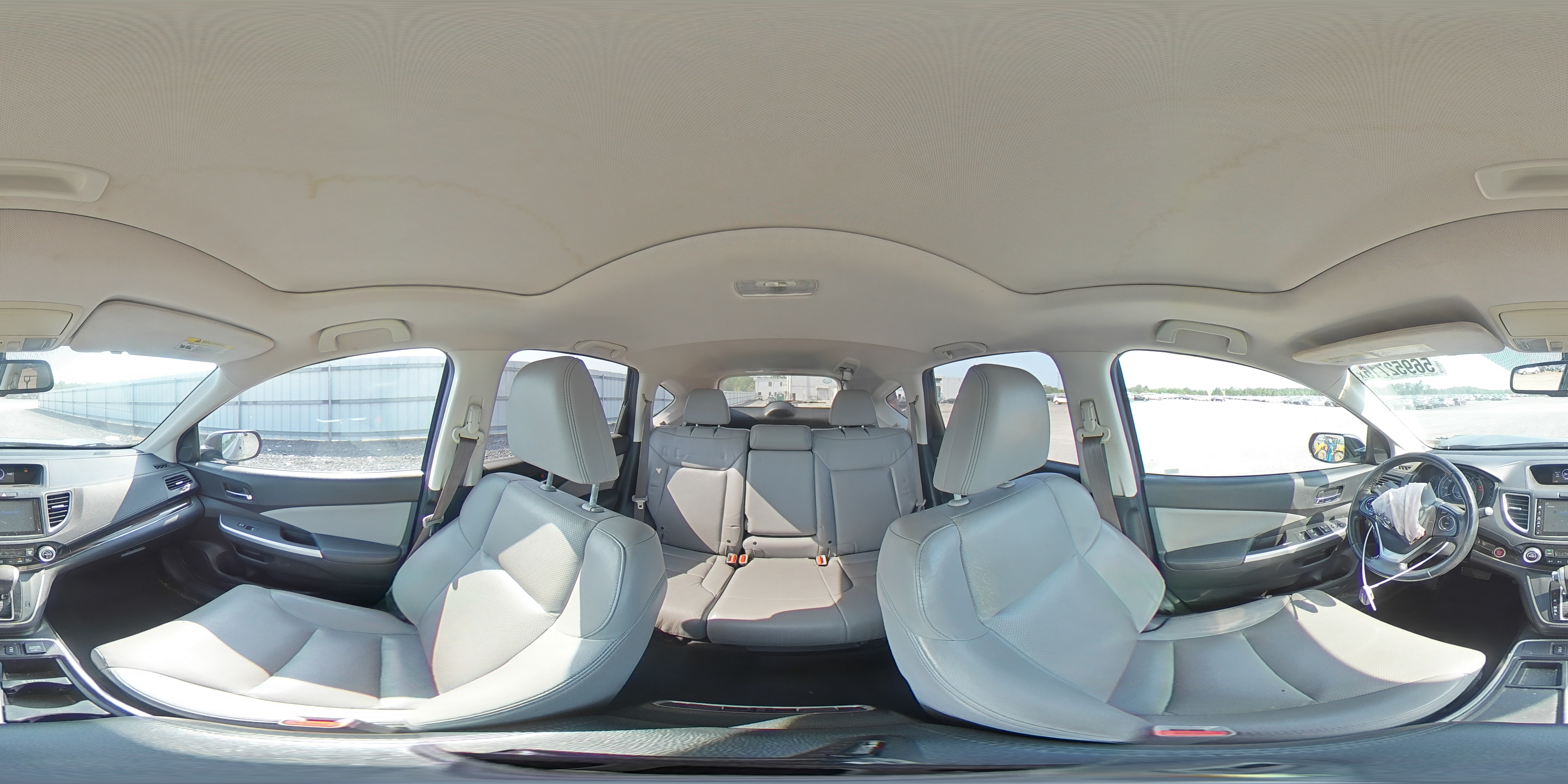 2015 Honda Cr-v Exl Gray vin: 2HKRM4H76FH645803