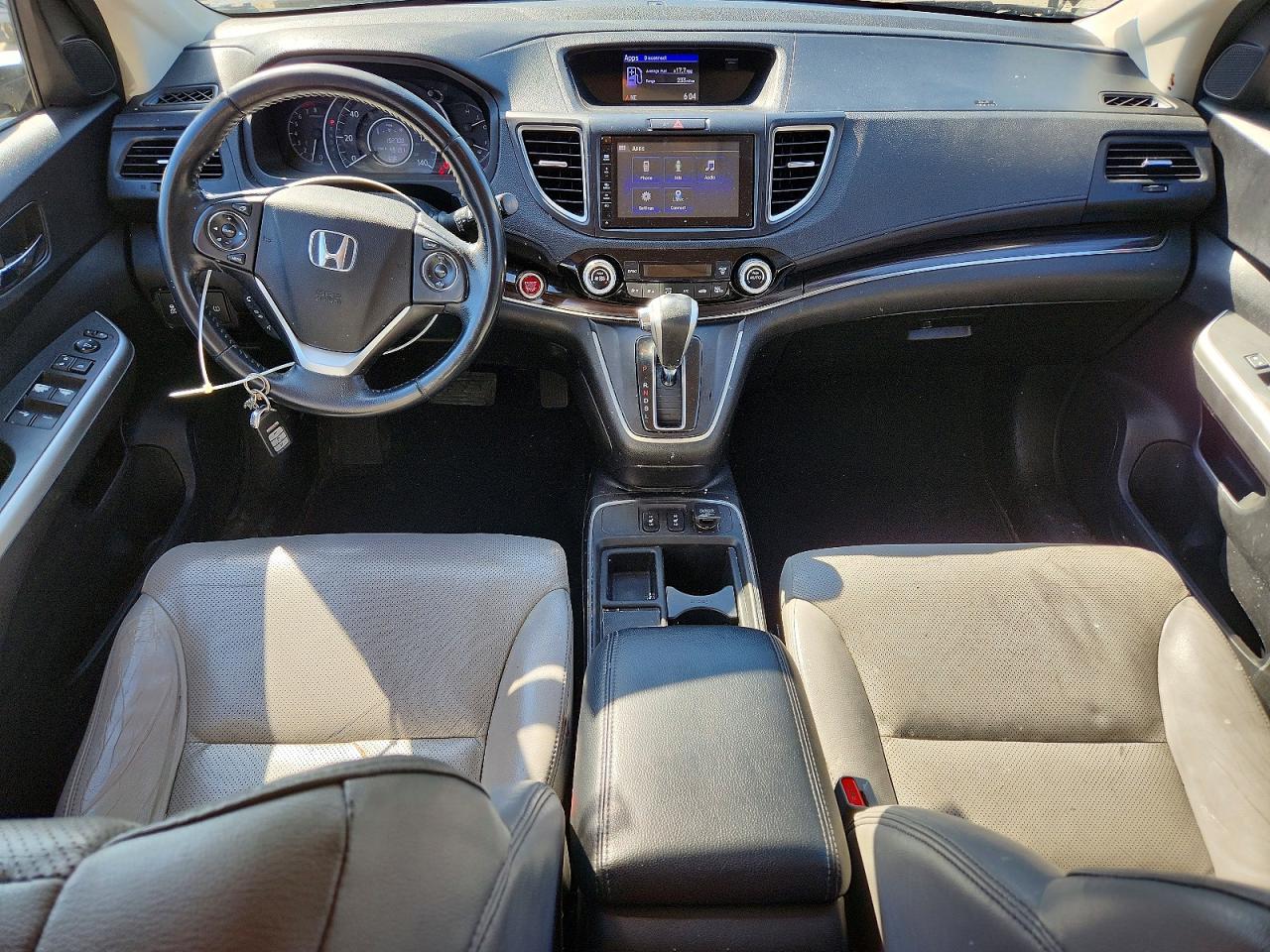 2015 Honda Cr-v Exl Burgundy vin: 2HKRM4H76FH658583