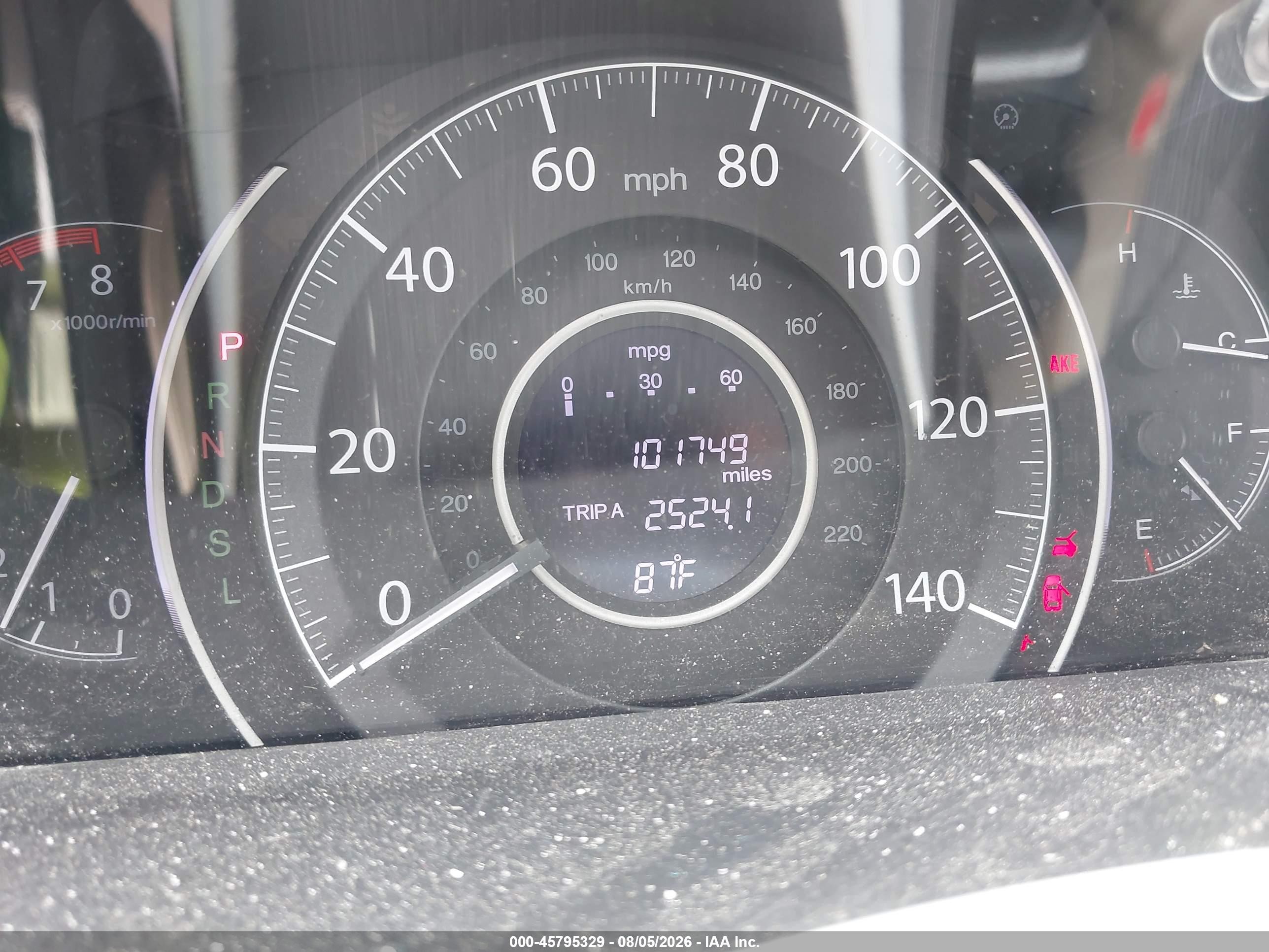 2015 Honda Cr-v Ex-l Gray vin: 2HKRM4H76FH661774