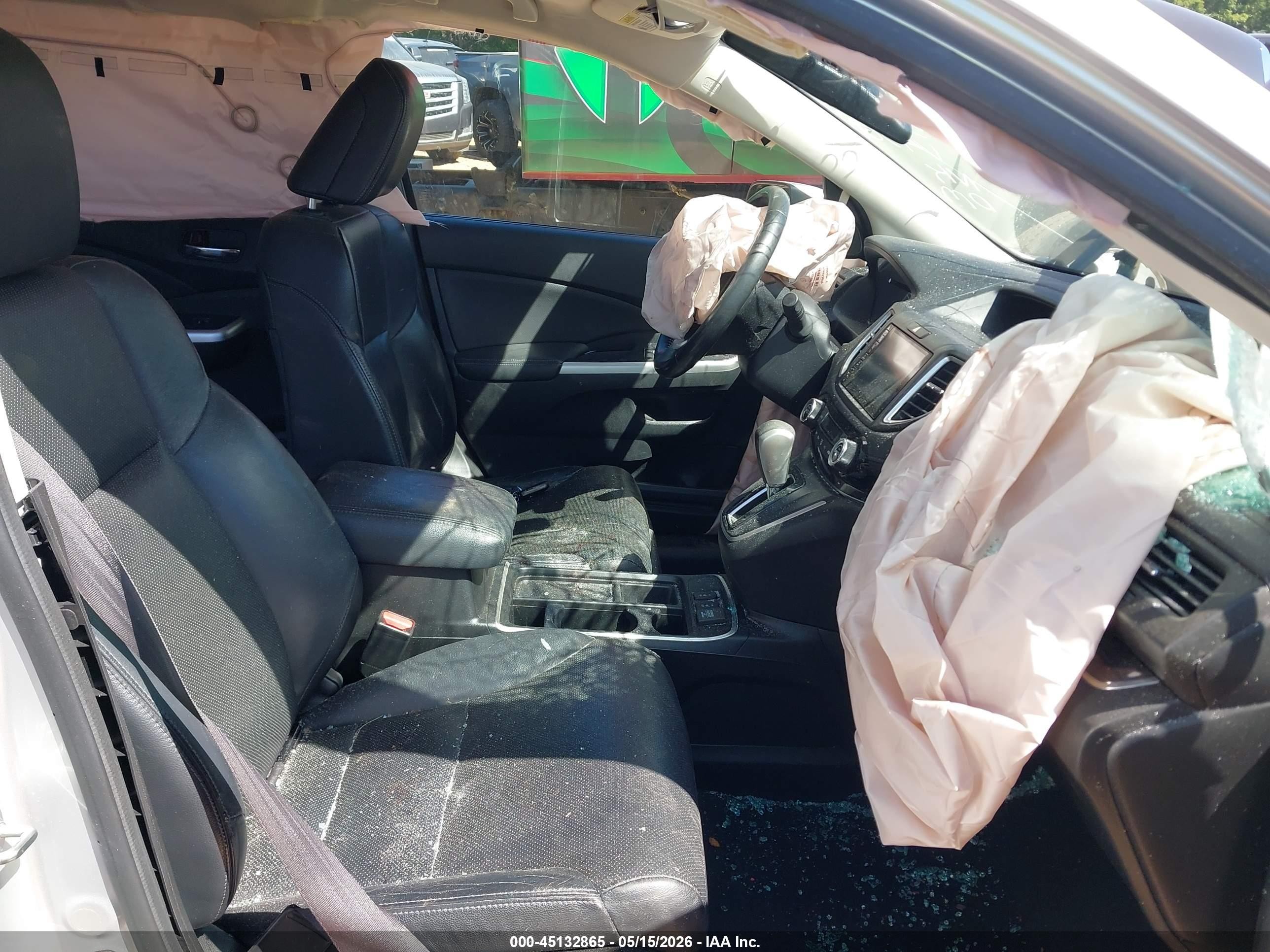 2015 Honda Cr-v Ex-l Серебряный vin: 2HKRM4H76FH667381