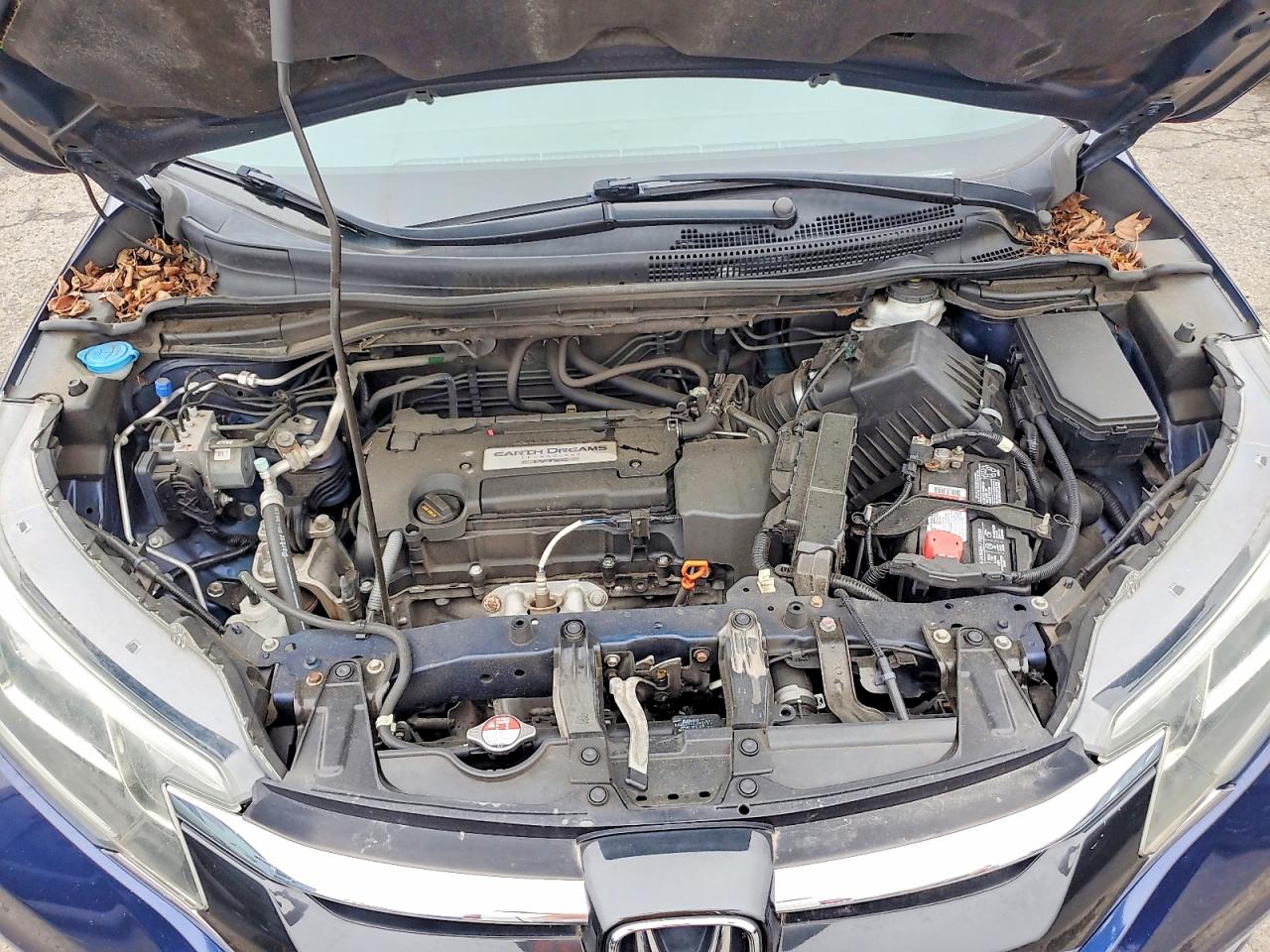 2015 Honda Cr-v Exl Blue vin: 2HKRM4H76FH675111