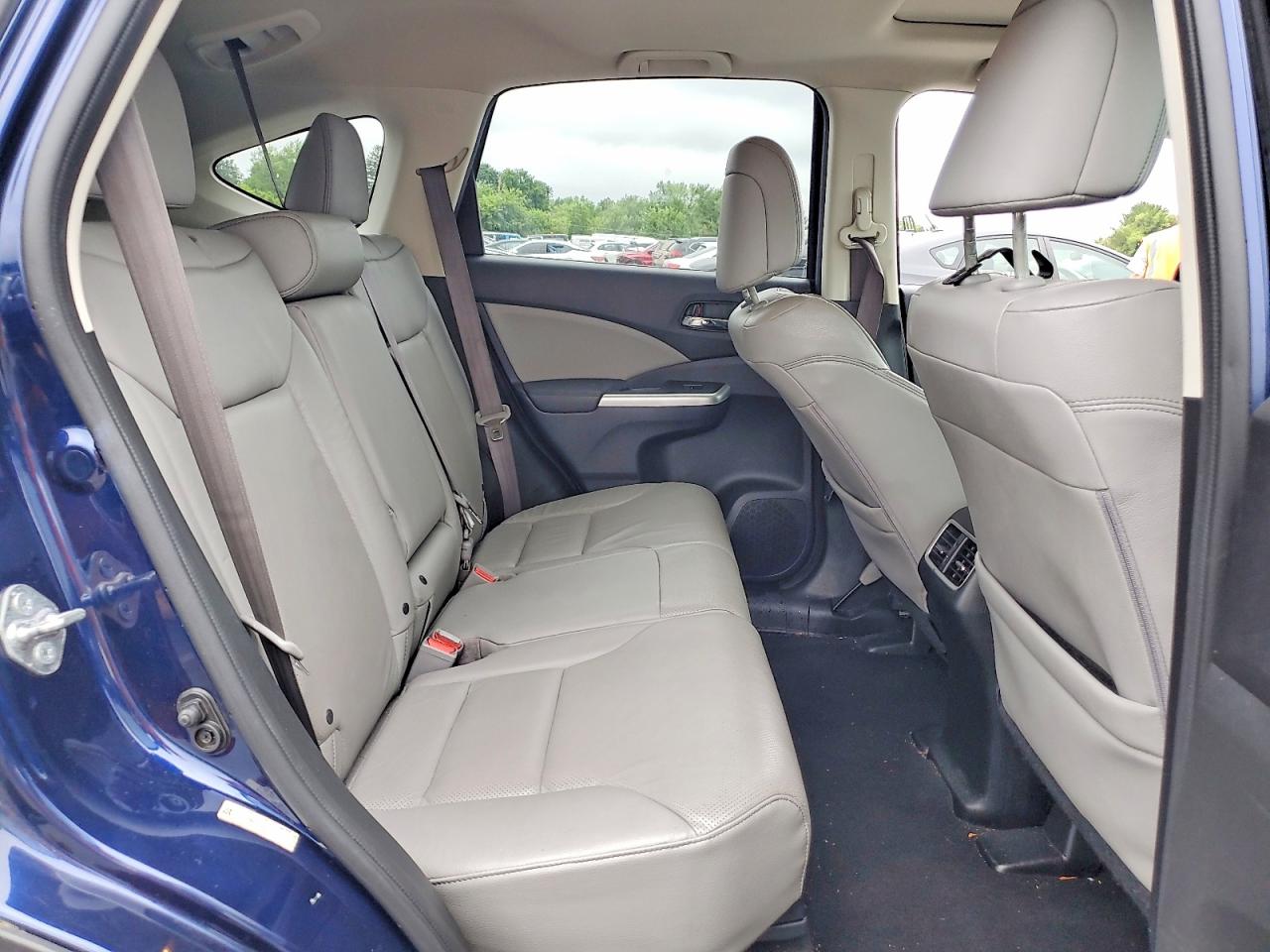 2015 Honda Cr-v Exl Blue vin: 2HKRM4H76FH675111
