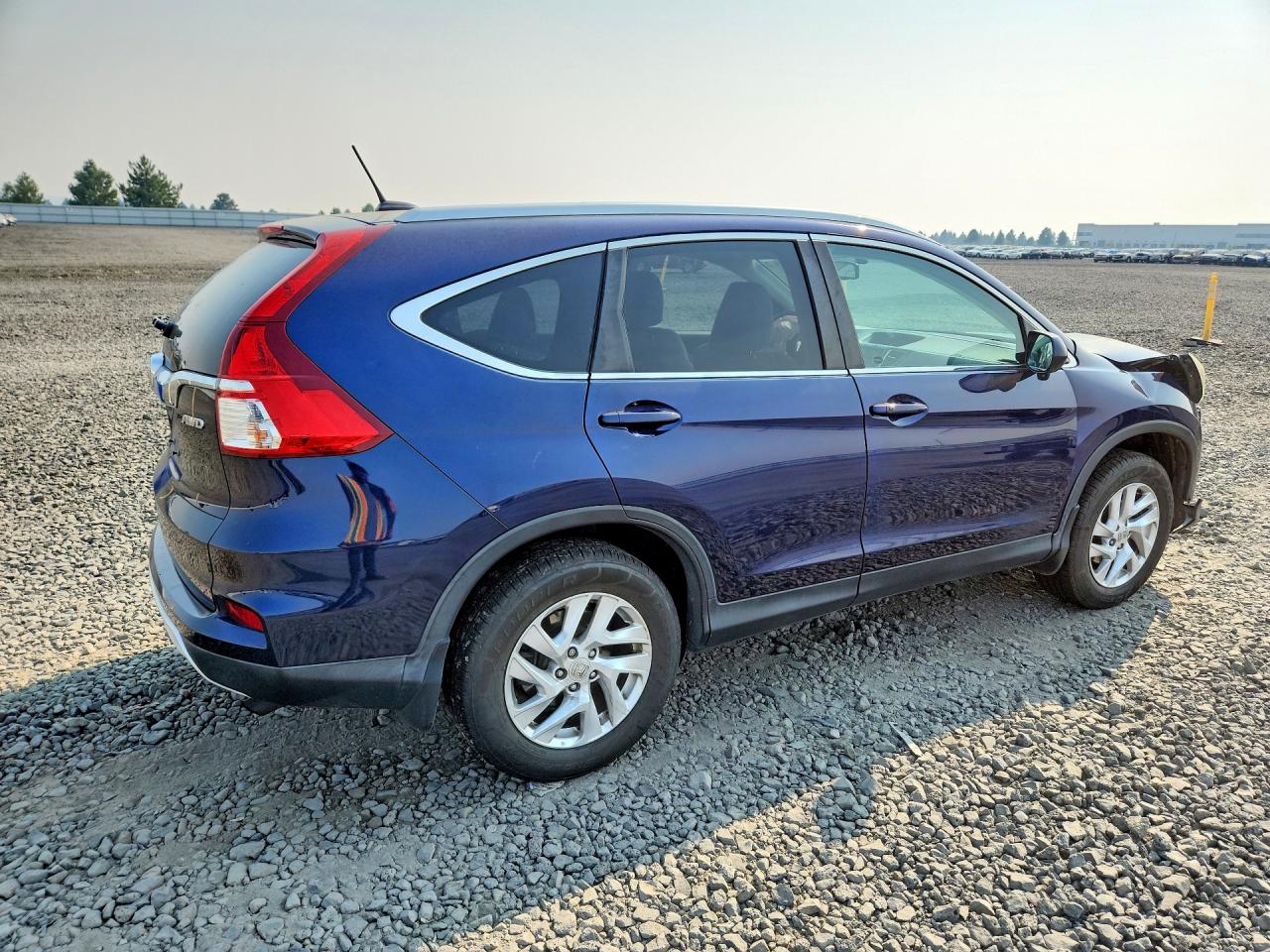 2015 Honda Cr-v Exl Blue vin: 2HKRM4H76FH680891