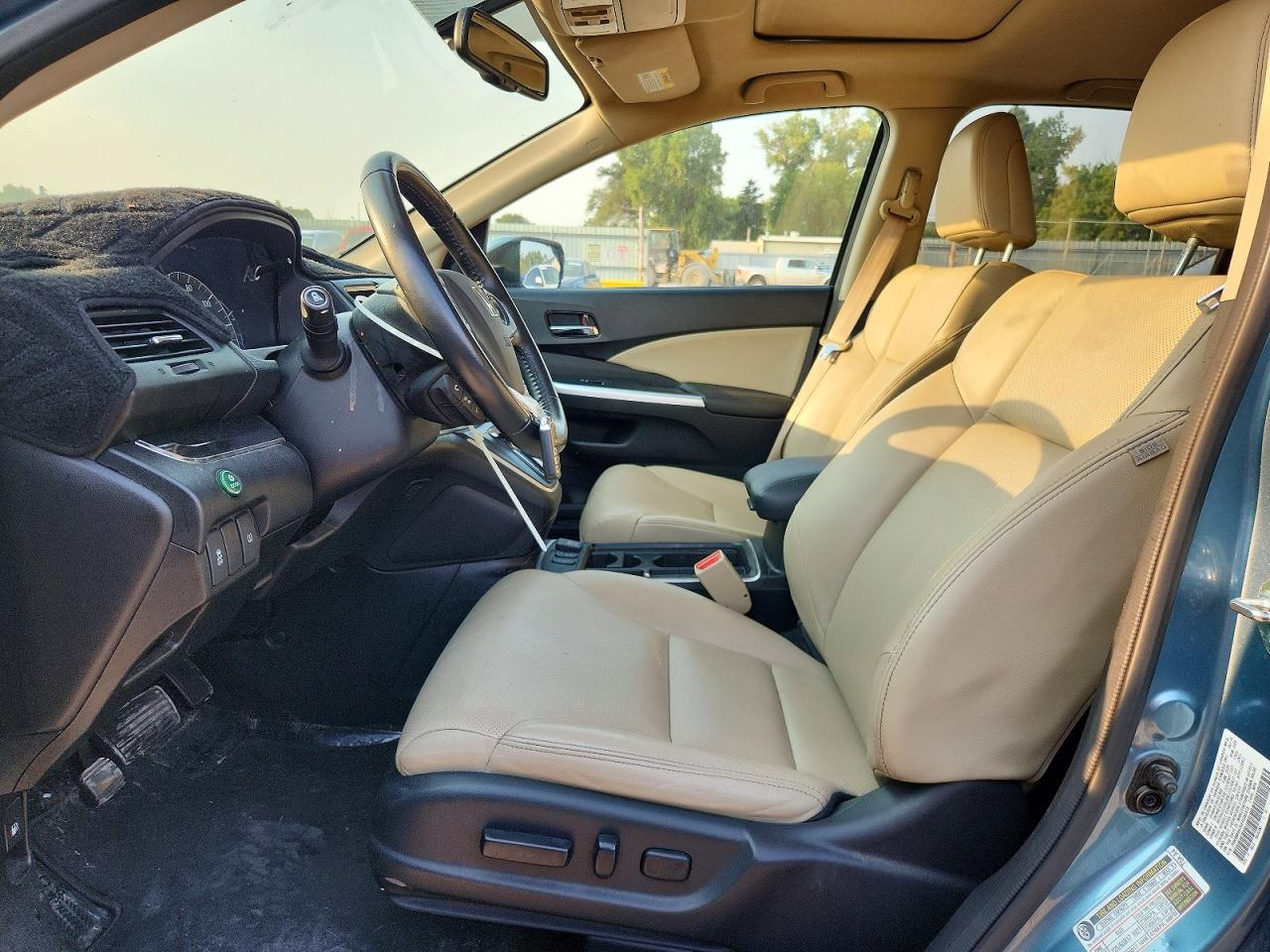 2015 Honda Cr-v Exl Blue vin: 2HKRM4H76FH686478