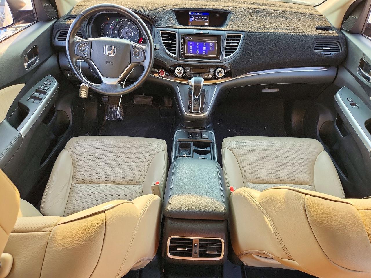 2015 Honda Cr-v Exl Blue vin: 2HKRM4H76FH686478