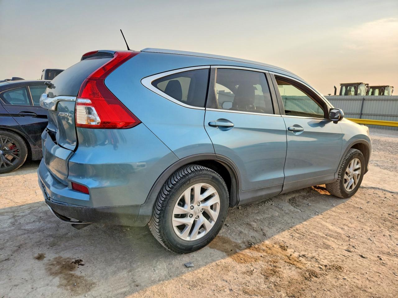2015 Honda Cr-v Exl Blue vin: 2HKRM4H76FH686478